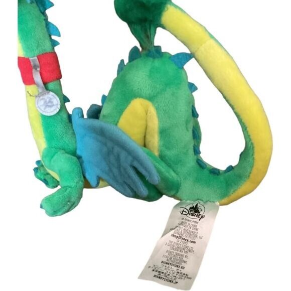 Onward Blazey the Dragon Green Plush Disney Store Stuffed Toy Pixar 8" - Picture 4 of 5